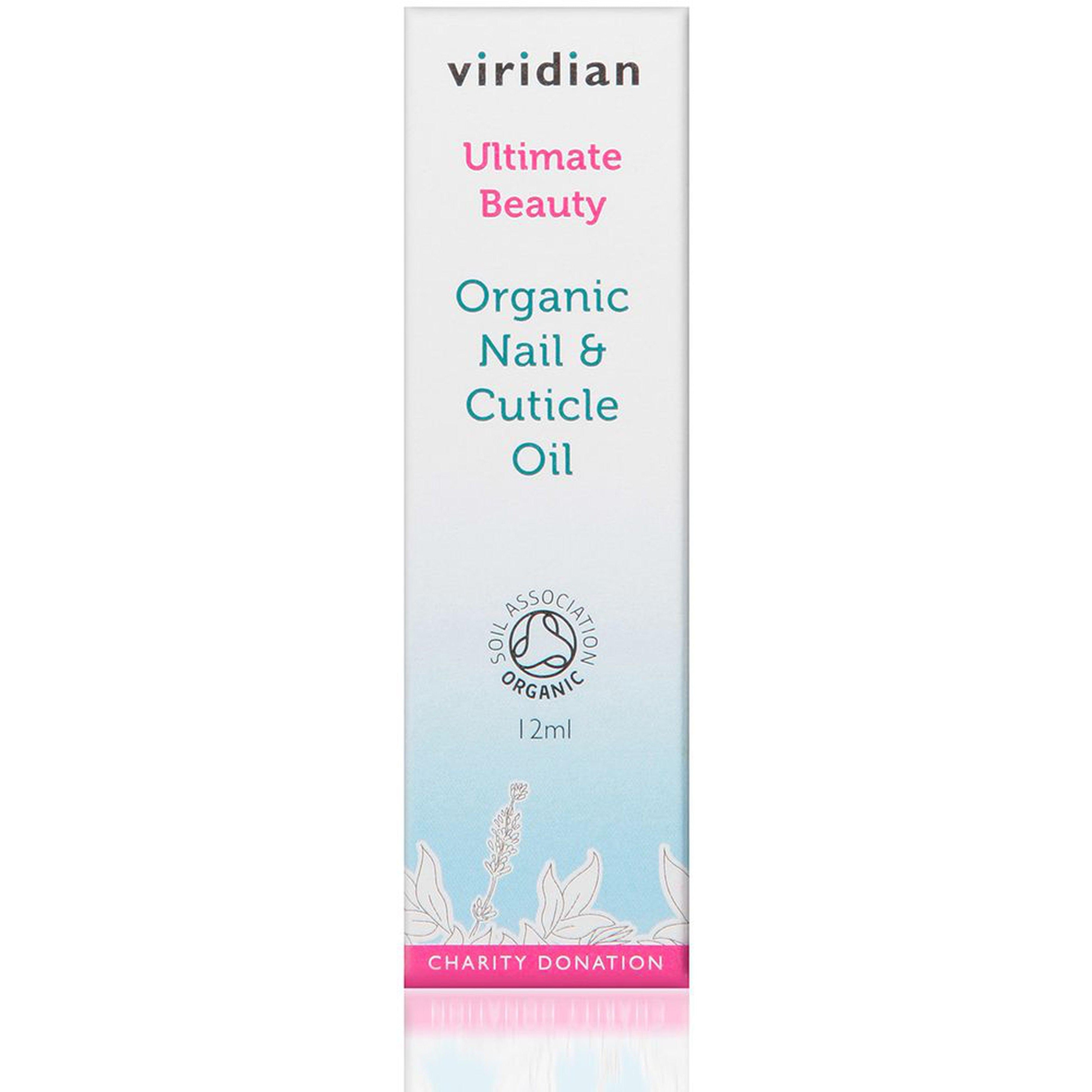 Viridian Organic Ultimate Beauty Nail & Cuticle Oil 12ml- Lillys Pharmacy and Health Store
