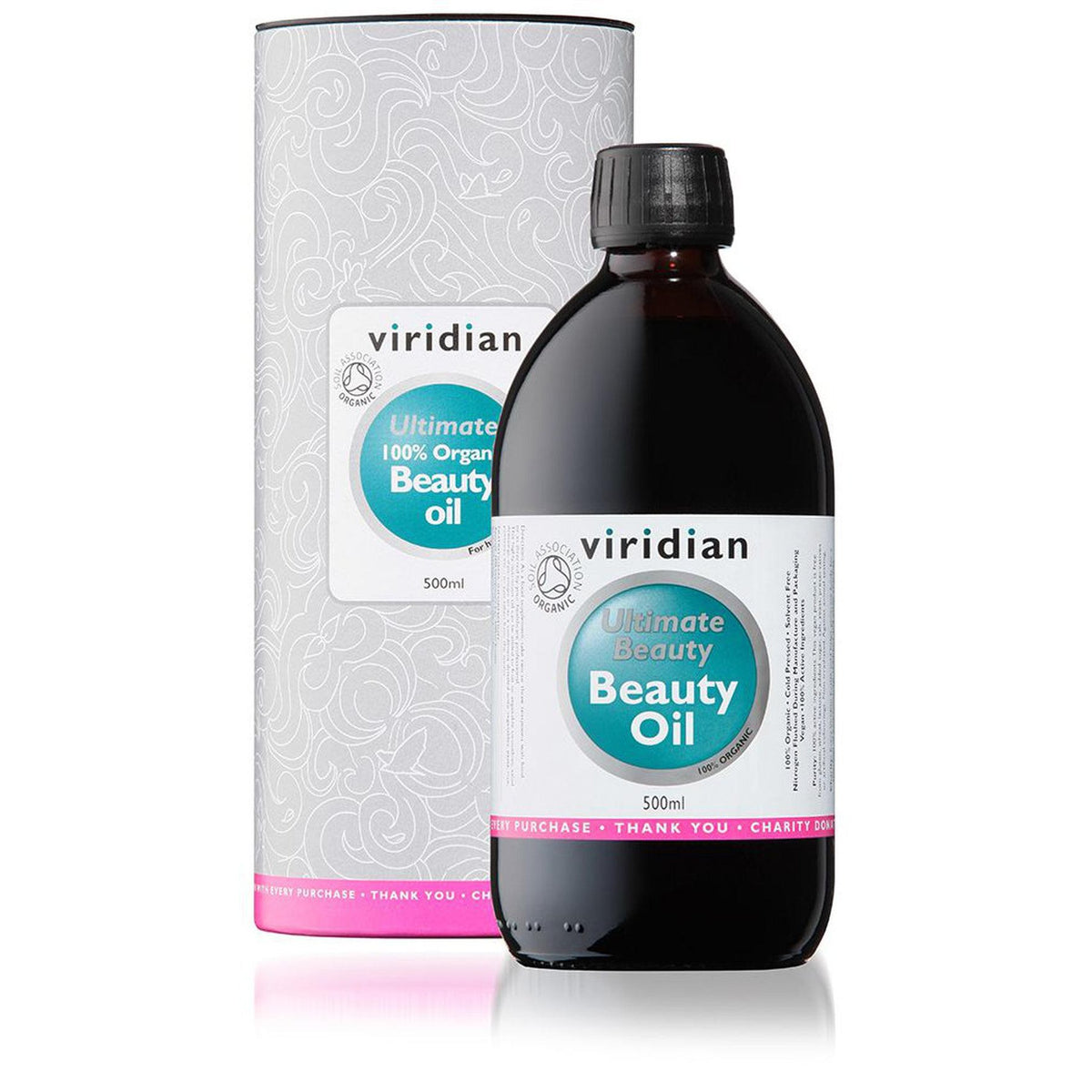 Viridian Organic Ultimate Beauty Oil 500ml- Lillys Pharmacy and Health Store