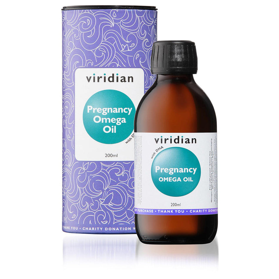 Viridian Pregnancy Omega Oil 200ml- Lillys Pharmacy and Health Store