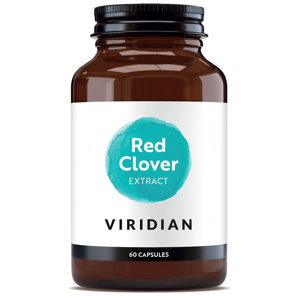 Viridian Red Clover Extract 60 Veg Caps- Lillys Pharmacy and Health Store