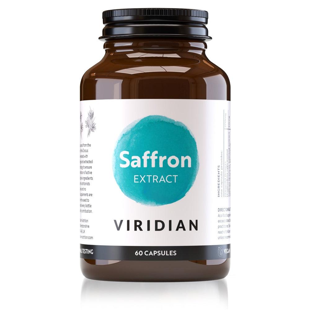 Viridian Saffron Extract 60 Veg Caps- Lillys Pharmacy and Health Store