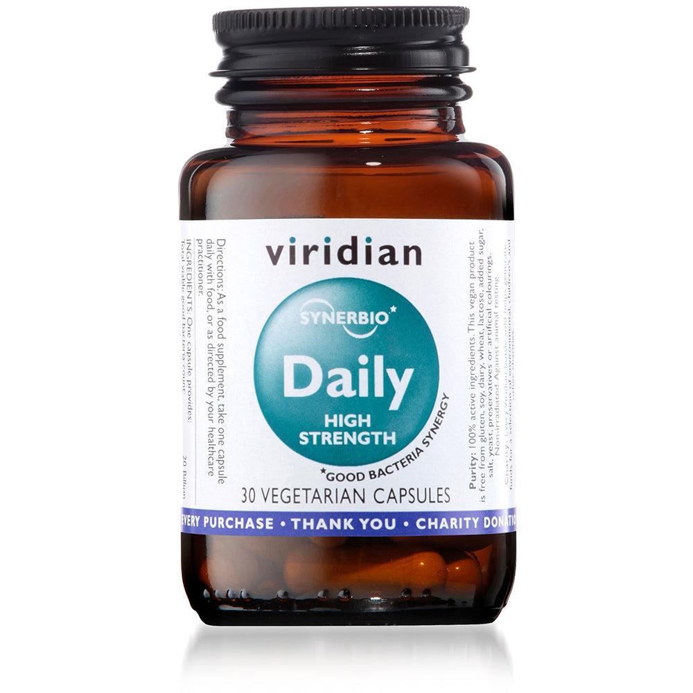 Viridian Synerbio Daily High Strength 30 Veg Caps- Lillys Pharmacy and Health Store
