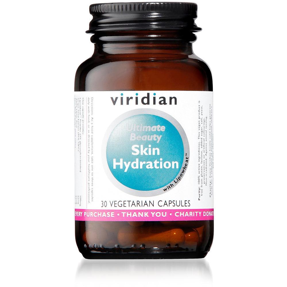 Viridian Ultimate Beauty Skin Hydration 30 Veg Caps- Lillys Pharmacy and Health Store