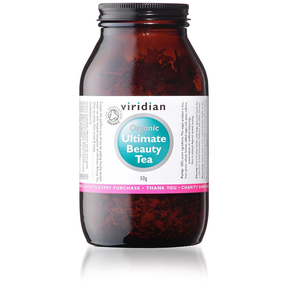 Viridian Ultimate Beauty Tea Organic 50g- Lillys Pharmacy and Health Store