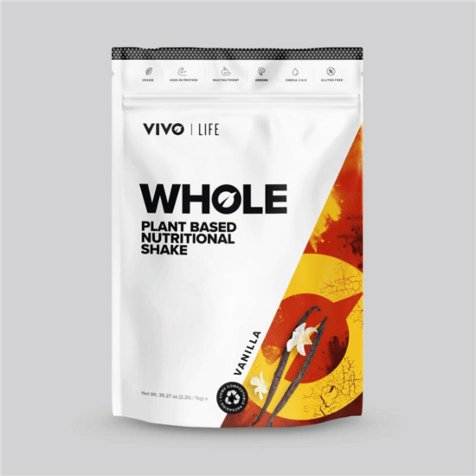 Vivo Life Whole Plant Based Nutritional Shake Vanilla 1kg- Lillys Pharmacy and Health Store