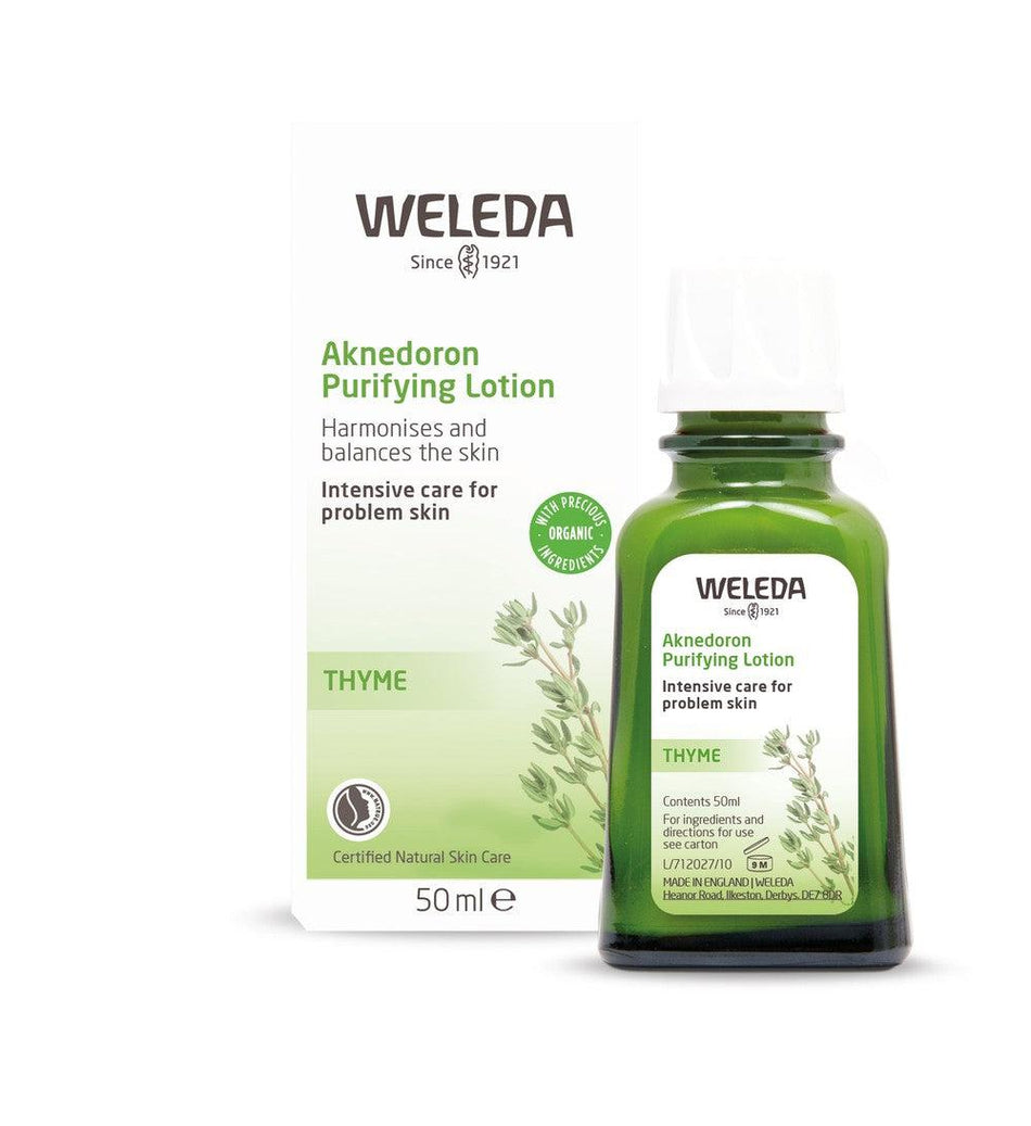 Weleda Aknedoron Purifying Lotion 50ml- Lillys Pharmacy and Health Store