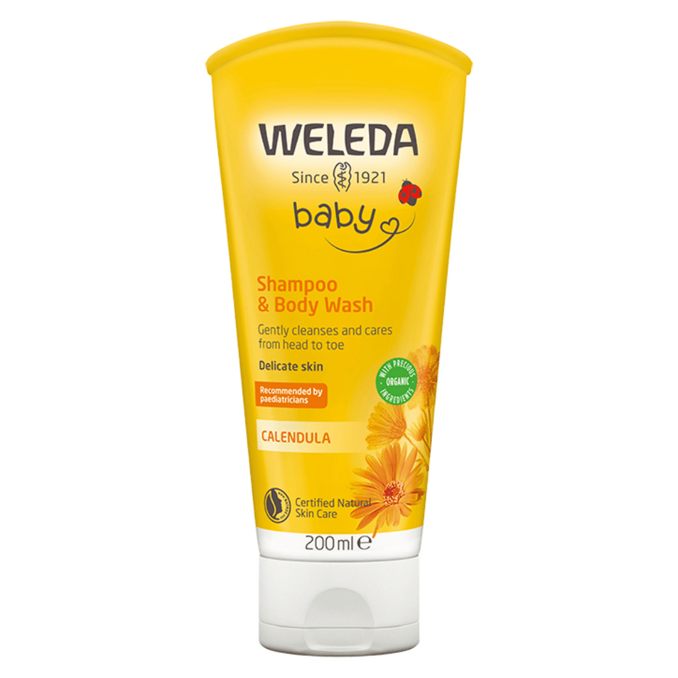 Weleda Baby Shampoo & Bodywash 200ml- Lillys Pharmacy and Health Store