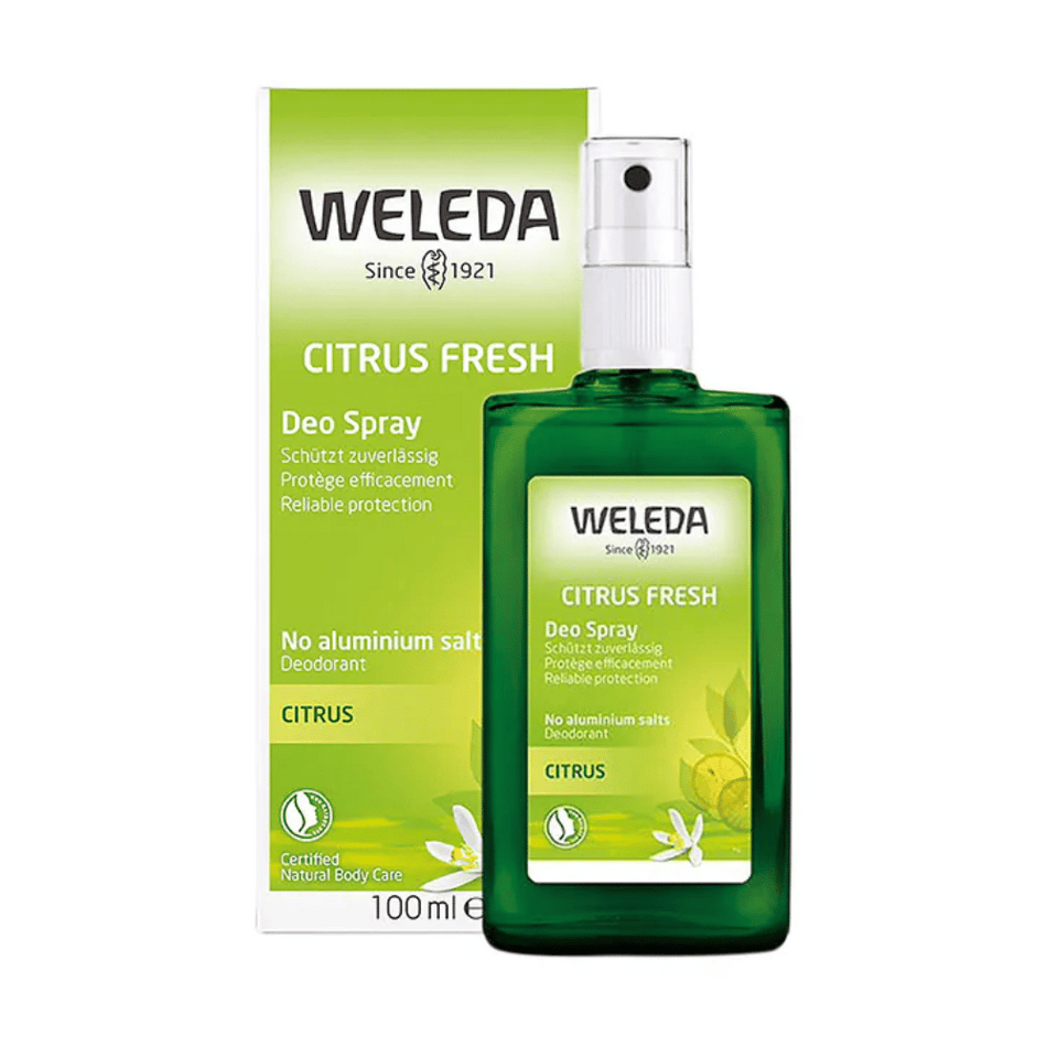 Weleda Citrus 24hr Deodorant Spray 100ml- Lillys Pharmacy and Health Store