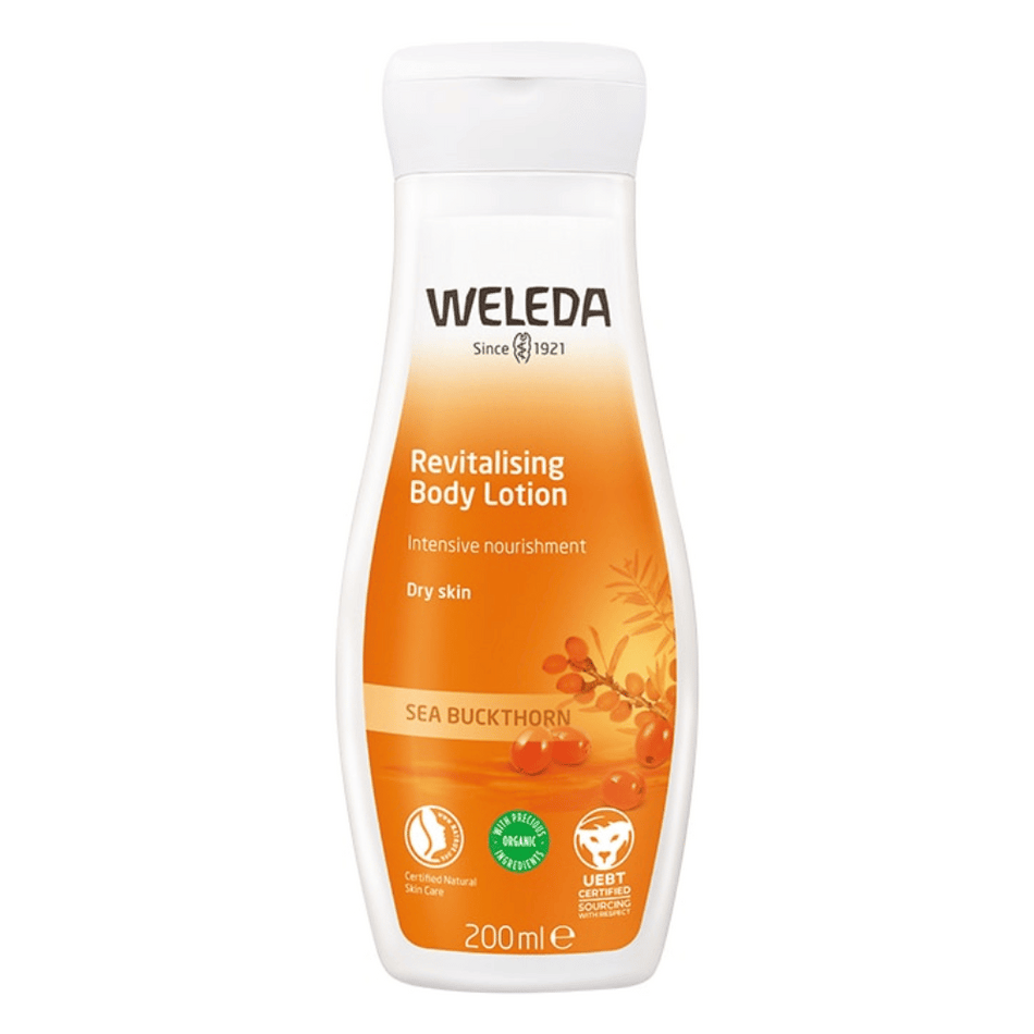 Weleda Sea Buckthorn Revitalising Body Lotion 200ml- Lillys Pharmacy and Health Store