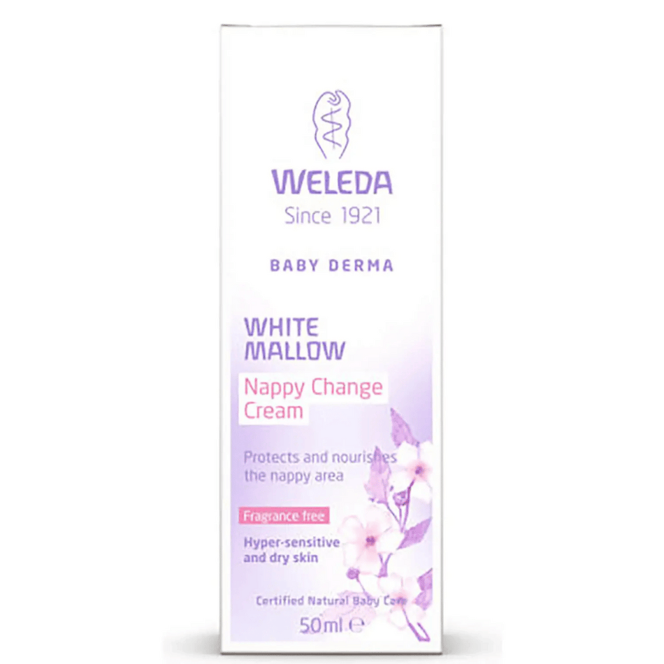 Weleda White Mallow Nappy Change Cream 50ml- Lillys Pharmacy and Health Store