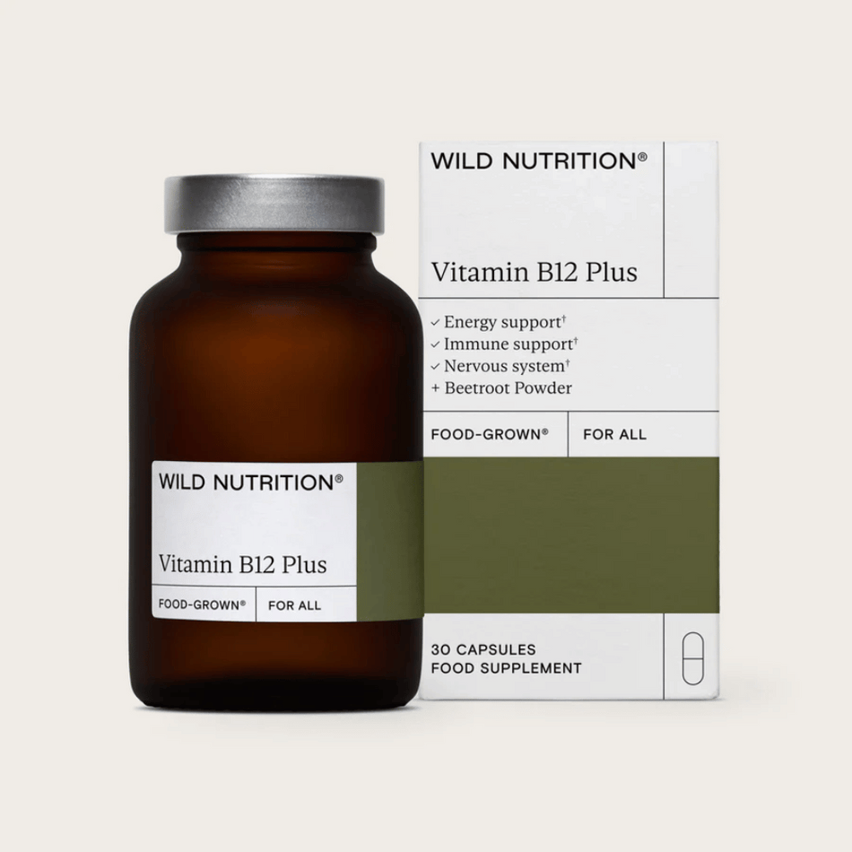 Wild Nutrition Vitamin B12 Plus 30 Caps- Lillys Pharmacy and Health Store