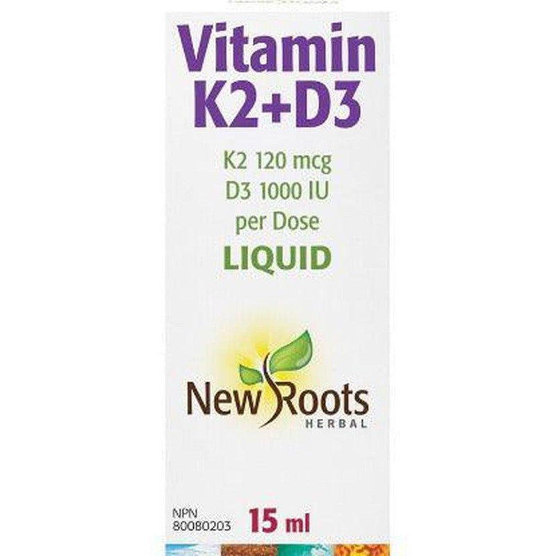 New Roots Herbal K2 And D3 15ml Drops