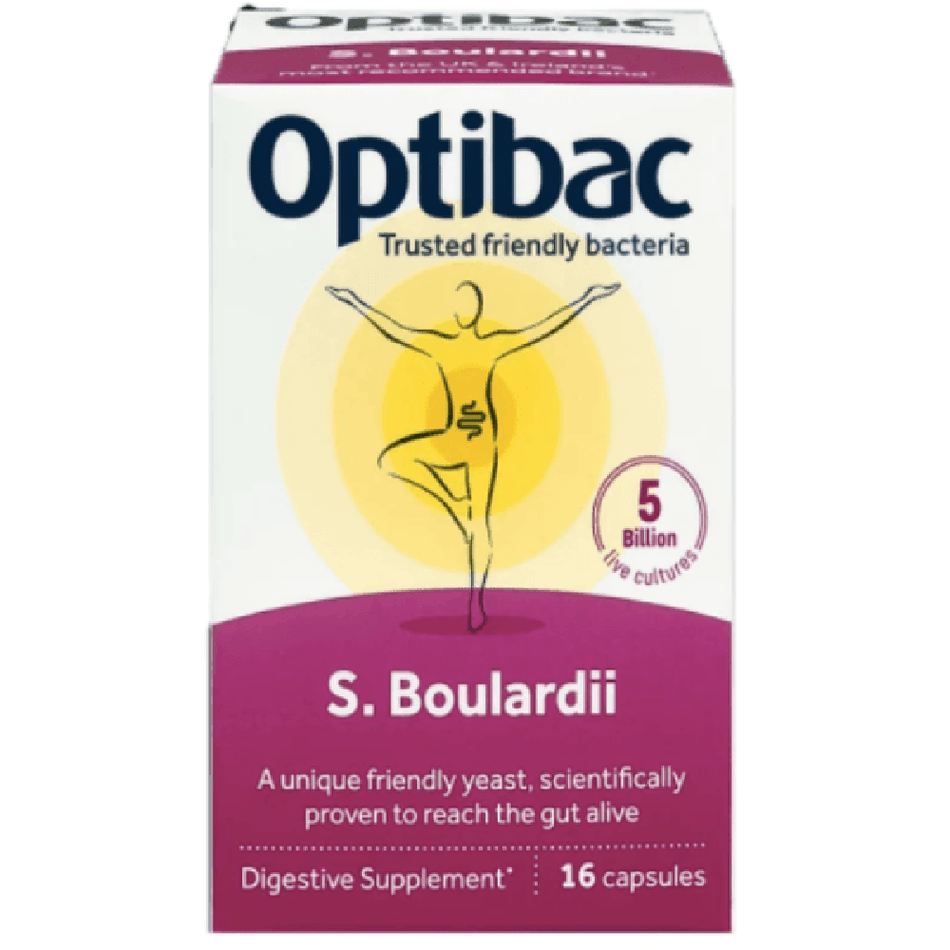 Optibac Probiotics Saccharomyces Boulardii Capsules