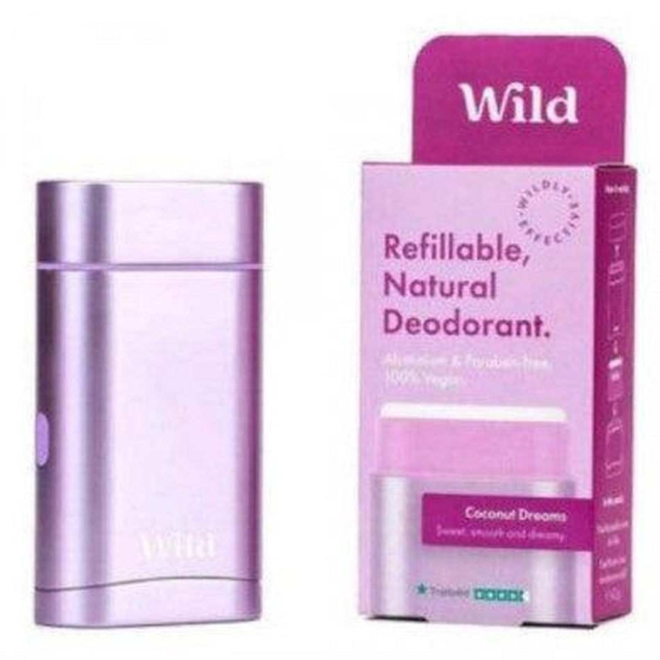 Wild Purple Case And Coconut Dreams Natural Deodorant Starter Pack